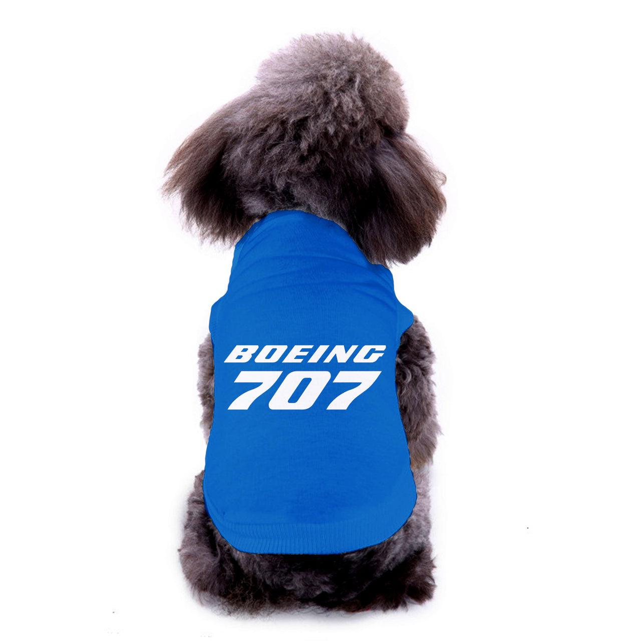 Boeing 707 & Text Designed Dog Pet Vests