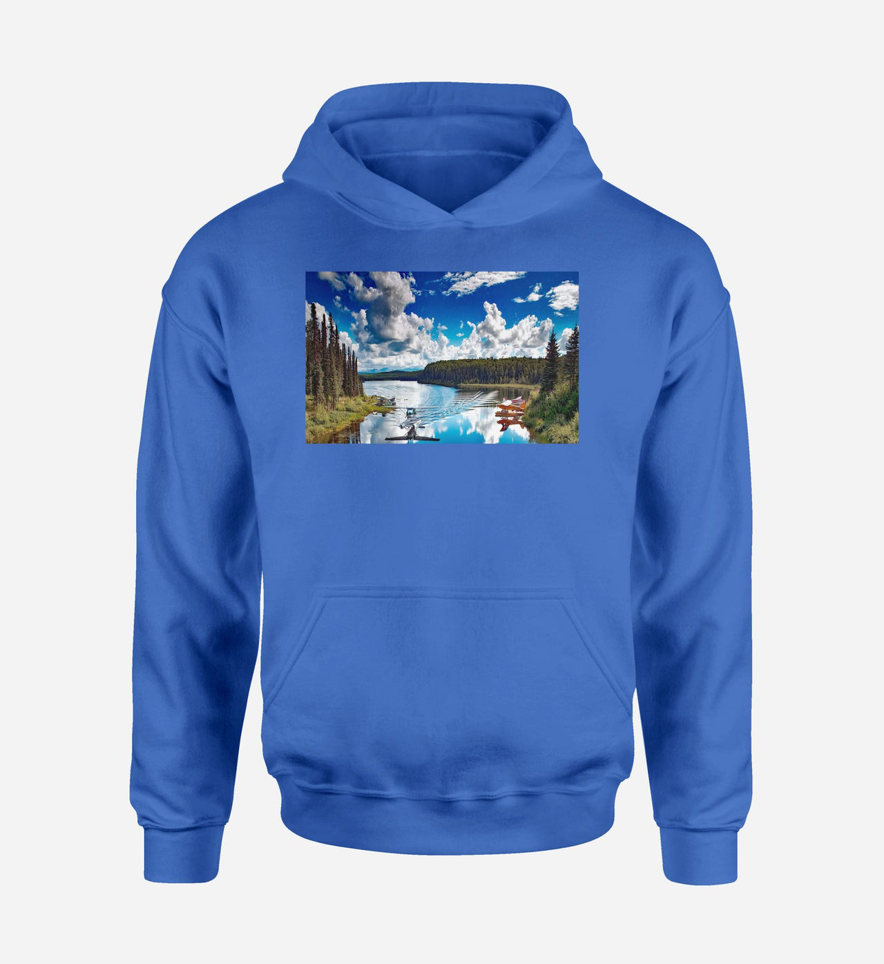 Amazing Scenary & Sea Planes Designed Hoodies