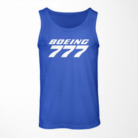 Thumbnail for Boeing 777 & Text Designed Tank Tops