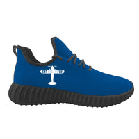 Thumbnail for Eat Sleep Fly & Propeller Designed Sport Sneakers & Shoes (MEN)