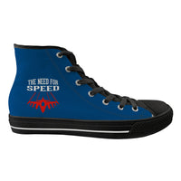 Thumbnail for The Need For Speed Designed Long Canvas Shoes (Men)