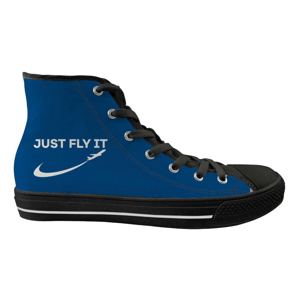 Just Fly It 2 Designed Long Canvas Shoes (Men)