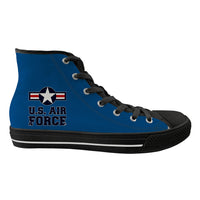 Thumbnail for US Air Force Designed Long Canvas Shoes (Men)