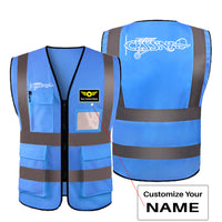 Thumbnail for Special Cessna Text Designed Reflective Vests