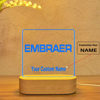 Thumbnail for Embraer & Text Designed Night Lamp