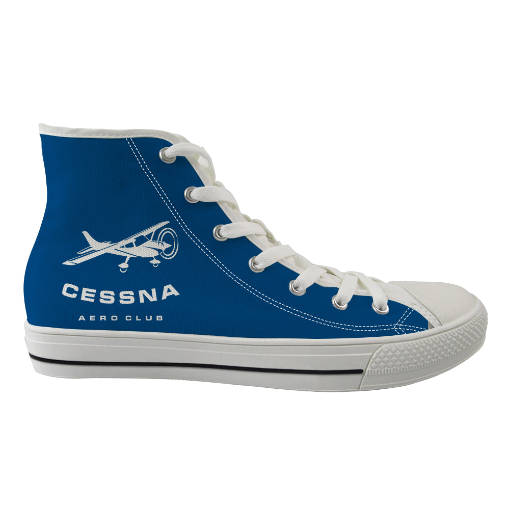 Cessna Aeroclub Designed Long Canvas Shoes (Men)