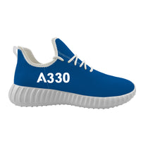 Thumbnail for A330 Flat Text Designed Sport Sneakers & Shoes (MEN)