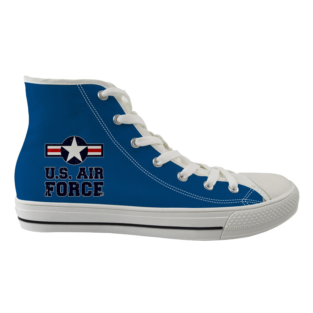 US Air Force Designed Long Canvas Shoes (Men)