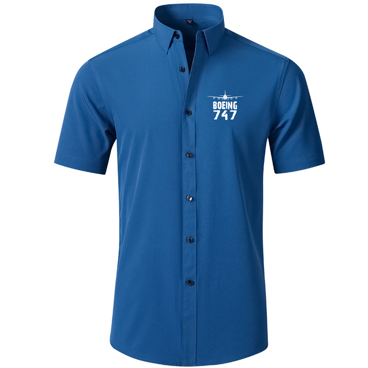 Boeing 747 & Plane Designed Short Sleeve Shirts