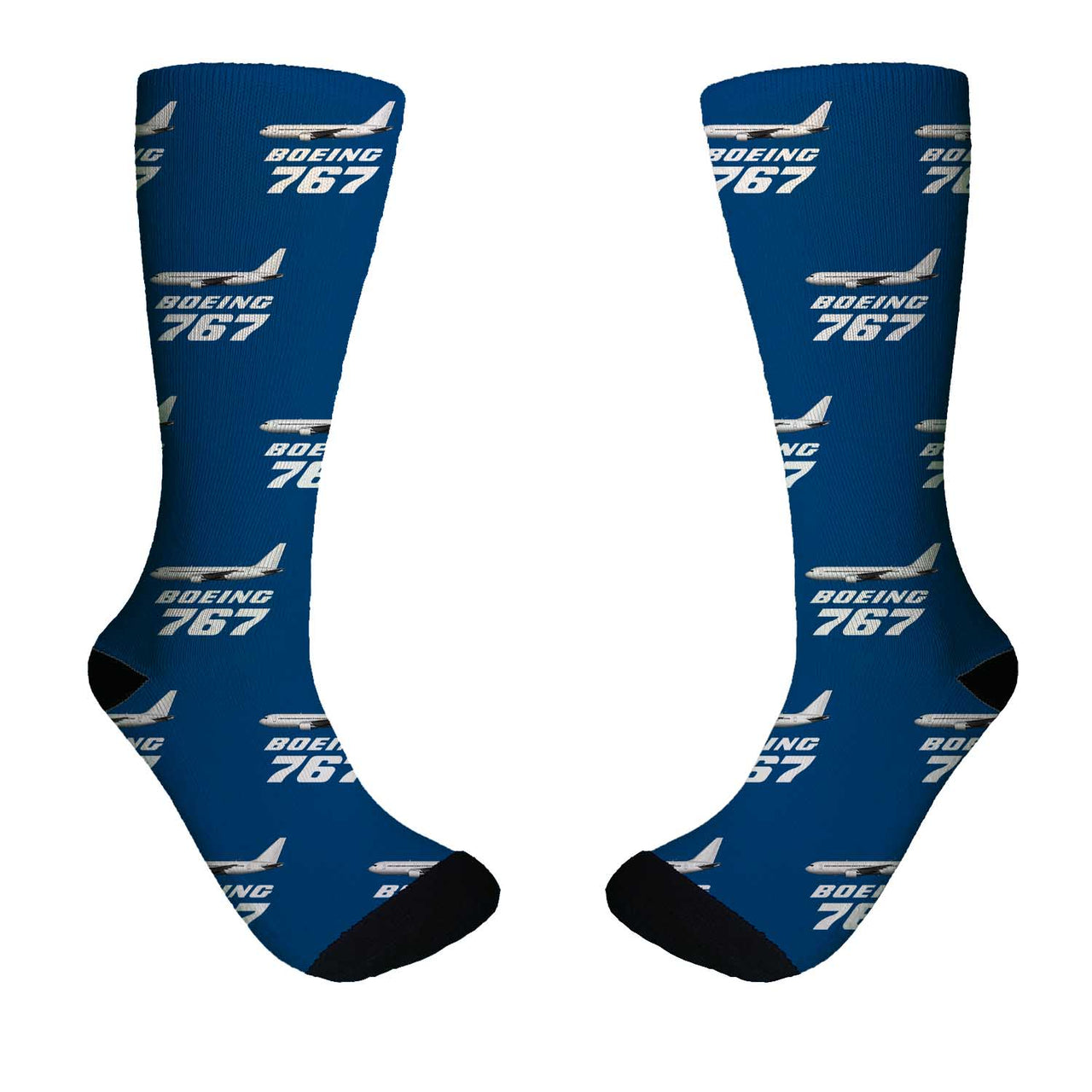 The Boeing 767 Designed Socks