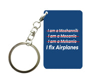 Thumbnail for I Fix Airplanes Designed Key Chains