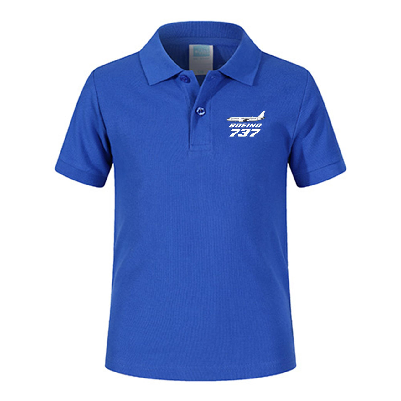 The Boeing 737 Designed Children Polo T-Shirts