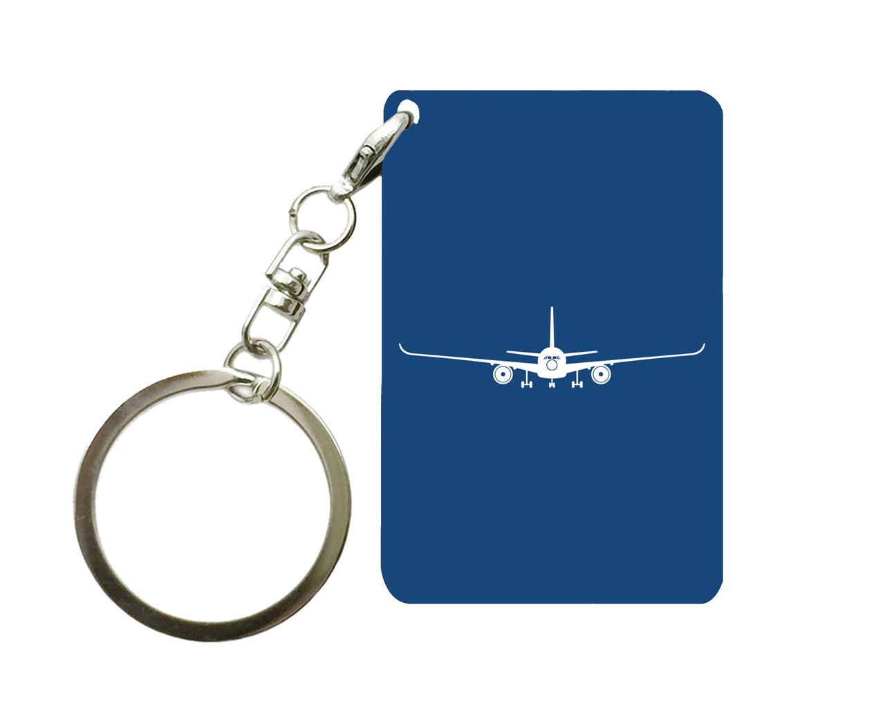 Airbus A350 Silhouette Designed Key Chains