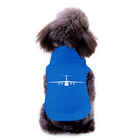 Thumbnail for Ilyushin IL-76 Silhouette Designed Dog Pet Vests