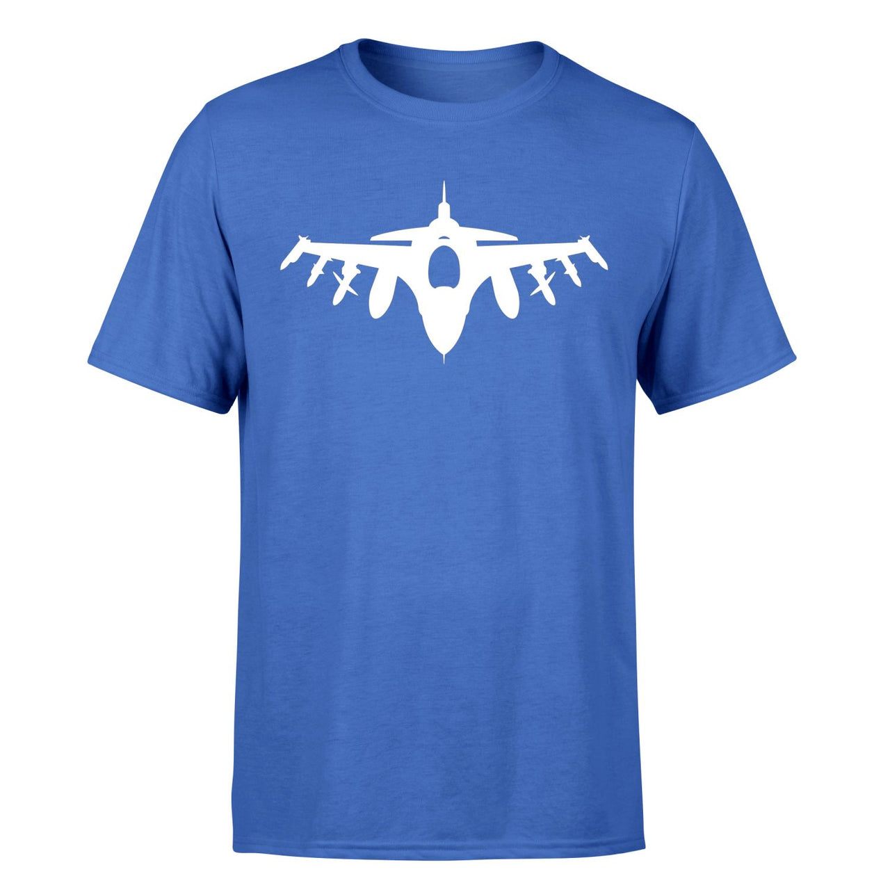 Fighting Falcon F16 Silhouette Designed T-Shirts