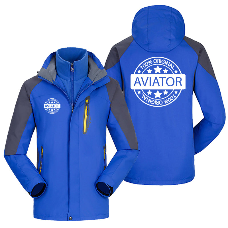 100 Original Aviator Designed Thick Skiing Jackets