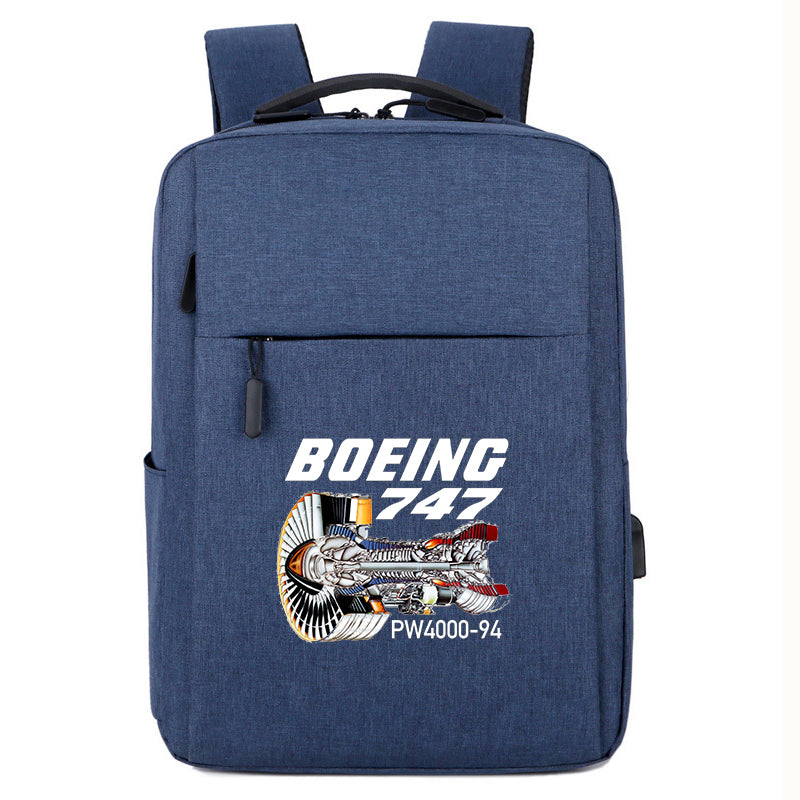 Boeing 747 & PW4000-94 Engine Designed Super Travel Bags