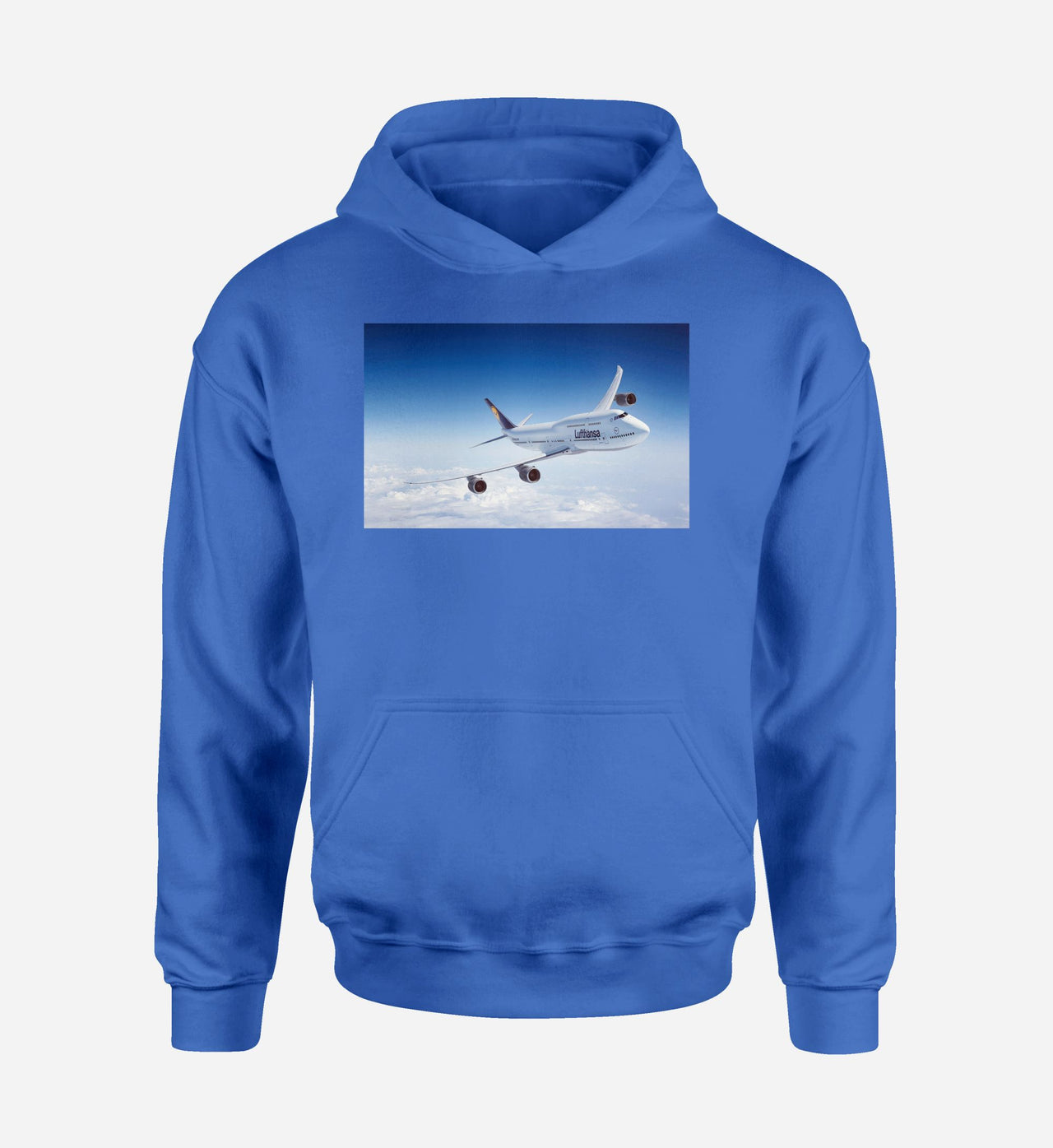 Cruising Lufthansa's Boeing 747 Designed Hoodies