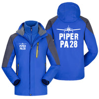 Thumbnail for Piper PA28 & Plane Designed Thick Skiing Jackets