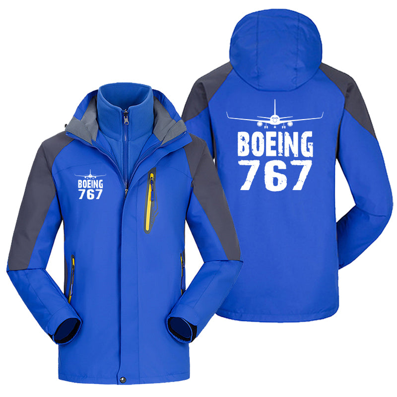 Boeing 767 & Plane Designed Thick Skiing Jackets