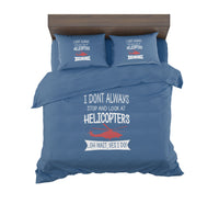 Thumbnail for Copy of I Don't Always Stop and Look at Airplanes Designed Bedding Sets