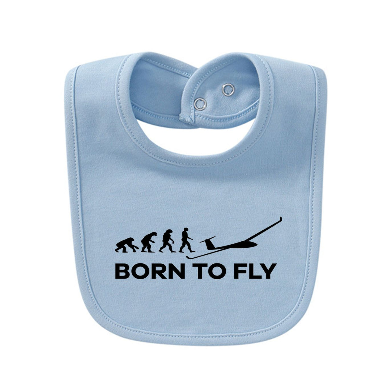 Born To Fly Glider Designed Baby Saliva & Feeding Towels