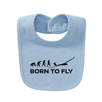 Thumbnail for Born To Fly Glider Designed Baby Saliva & Feeding Towels