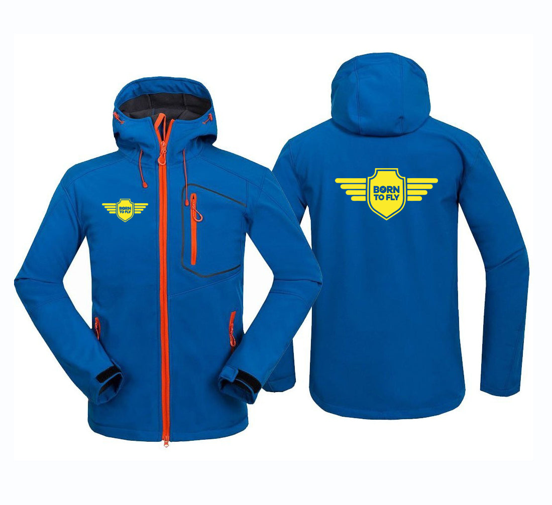 Born To Fly & Badge Polar Style Jackets