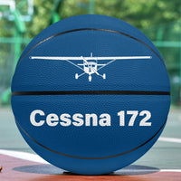 Thumbnail for Cessna 172 Silhouette Designed Basketball