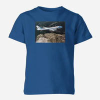 Thumbnail for Cruising United States Of America Boeing 747 Designed Children T-Shirts