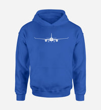 Thumbnail for Airbus A350 Silhouette Designed Hoodies