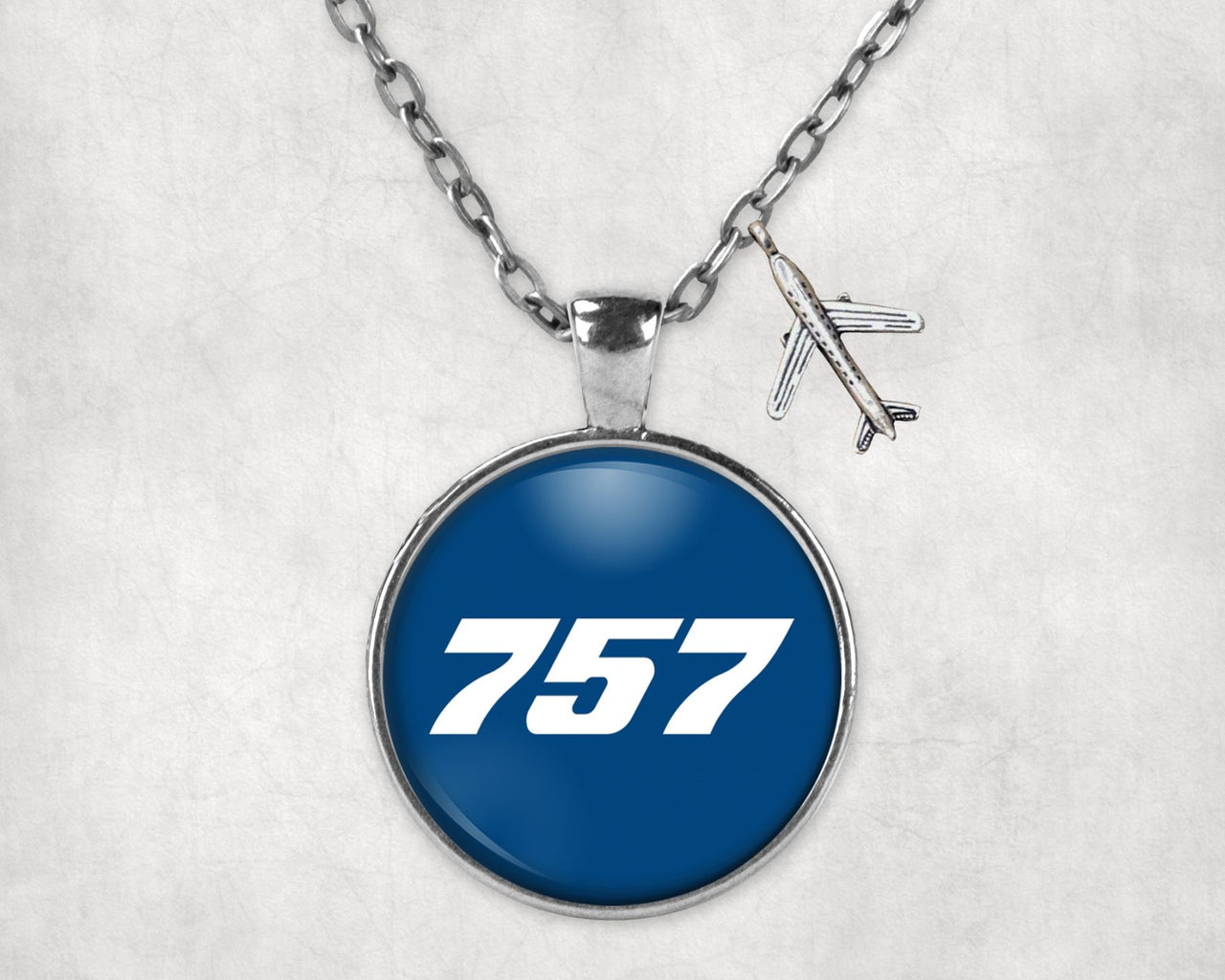 757 Flat Text Designed Necklaces