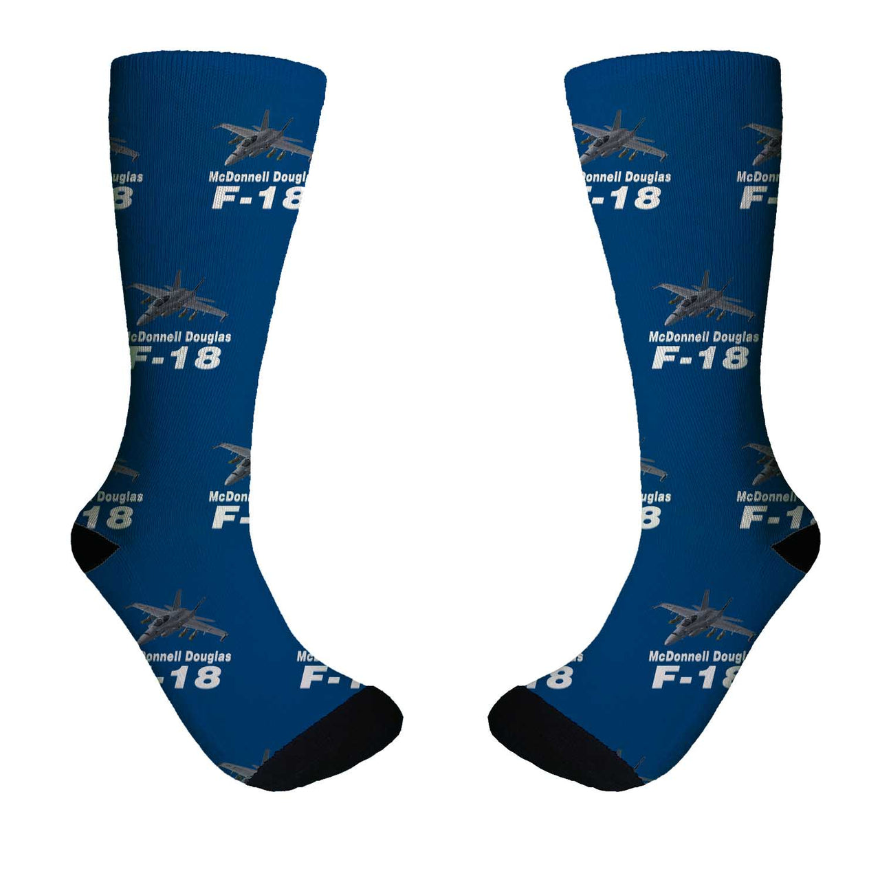 The McDonnell Douglas F18 Designed Socks