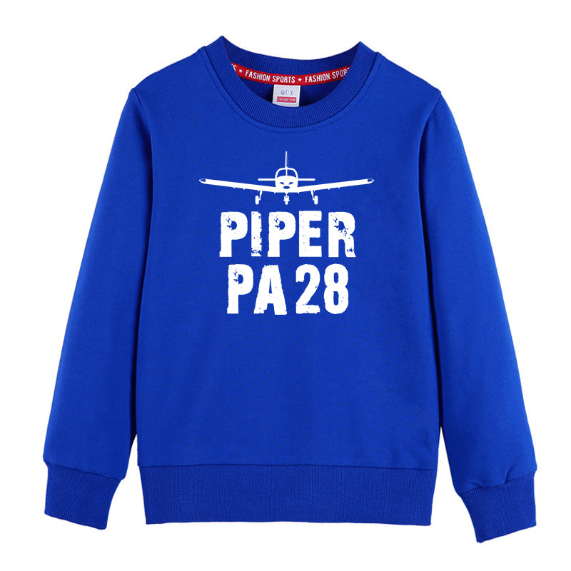 Piper PA28 & Plane Designed "CHILDREN" Sweatshirts