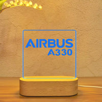 Thumbnail for Airbus A330 & Text Designed Night Lamp