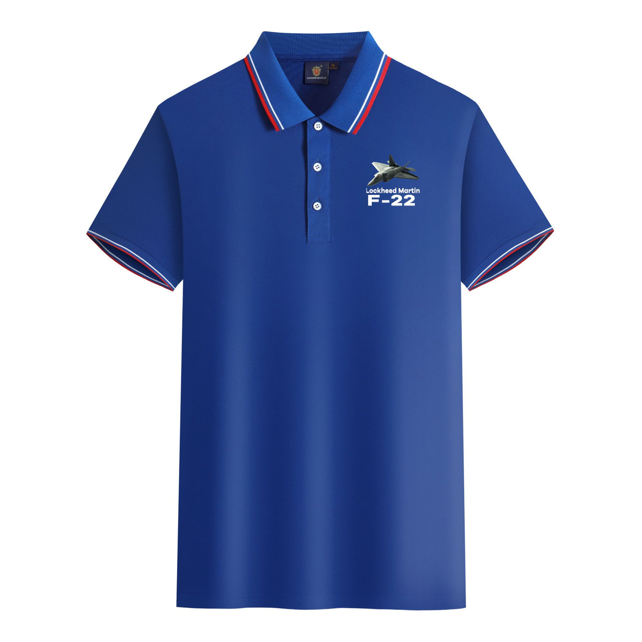 The Lockheed Martin F22 Designed Stylish Polo T-Shirts