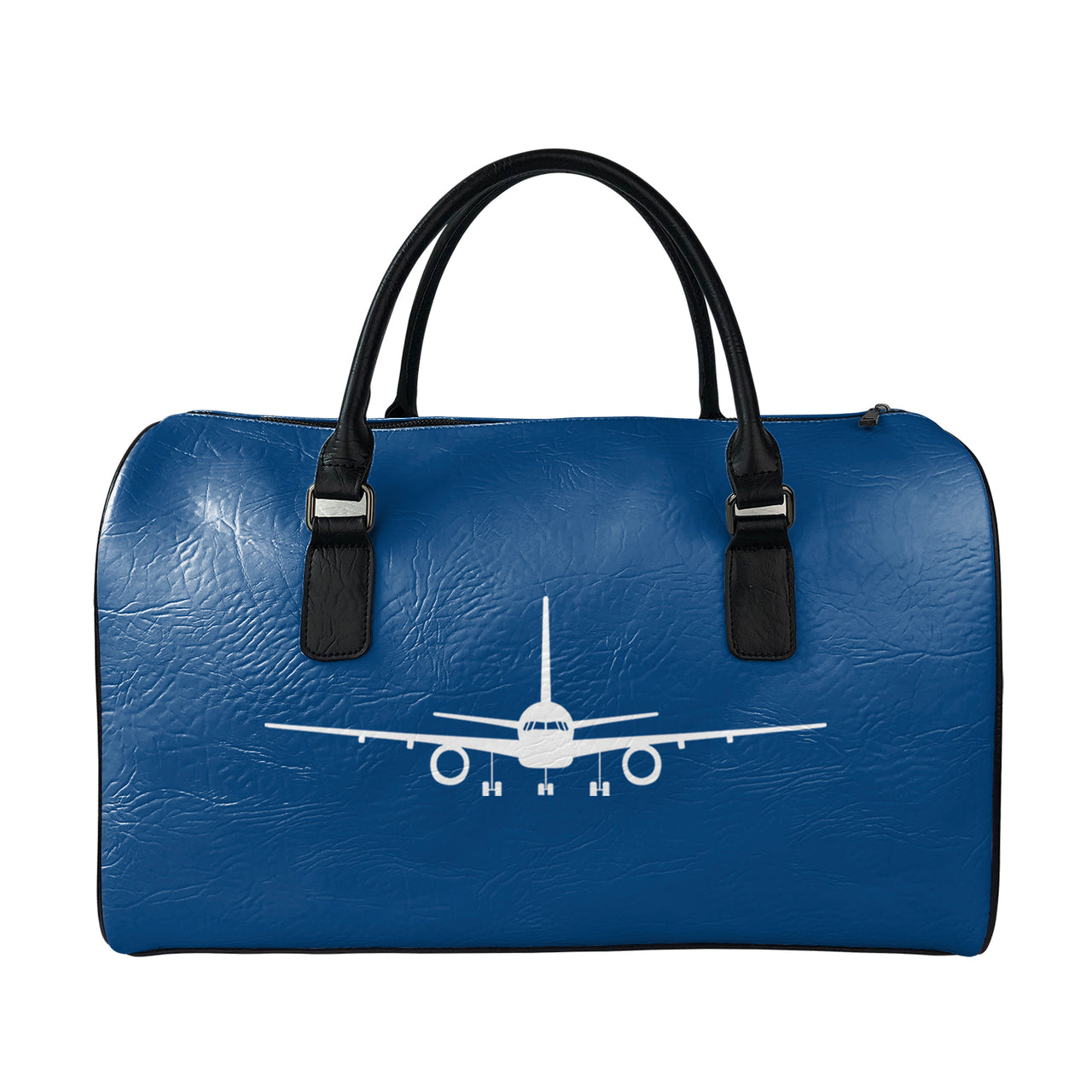Boeing leather weekend bag