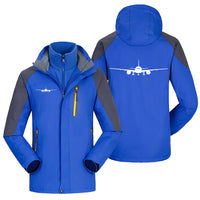 Thumbnail for Boeing 777 Silhouette Designed Thick Skiing Jackets