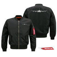 Thumbnail for Boeing 707 Silhouette Designed Pilot Jackets (Customizable)