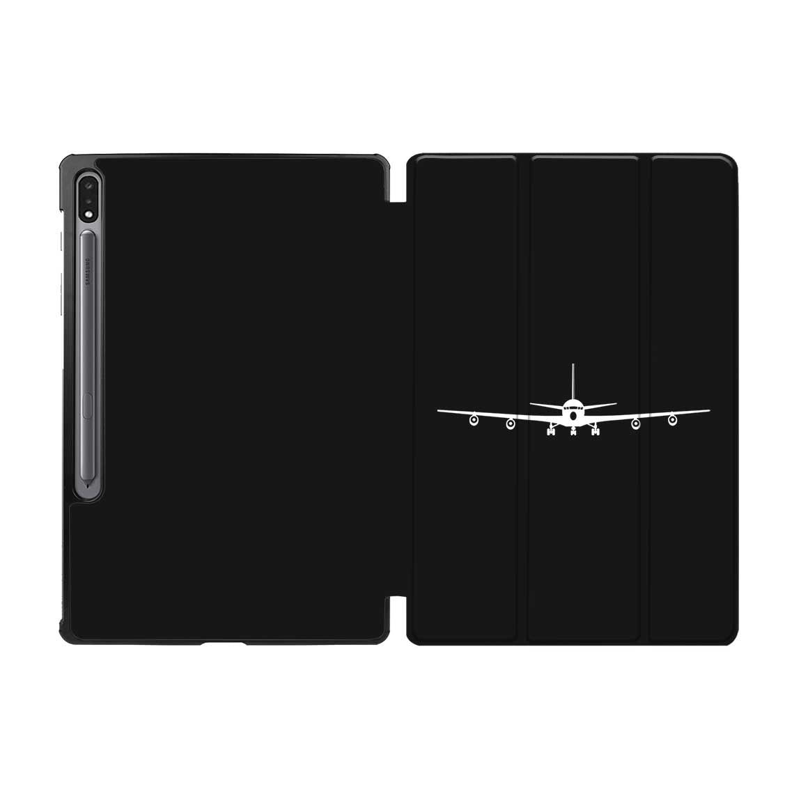 Boeing 707 Silhouette Designed Samsung Tablet Cases