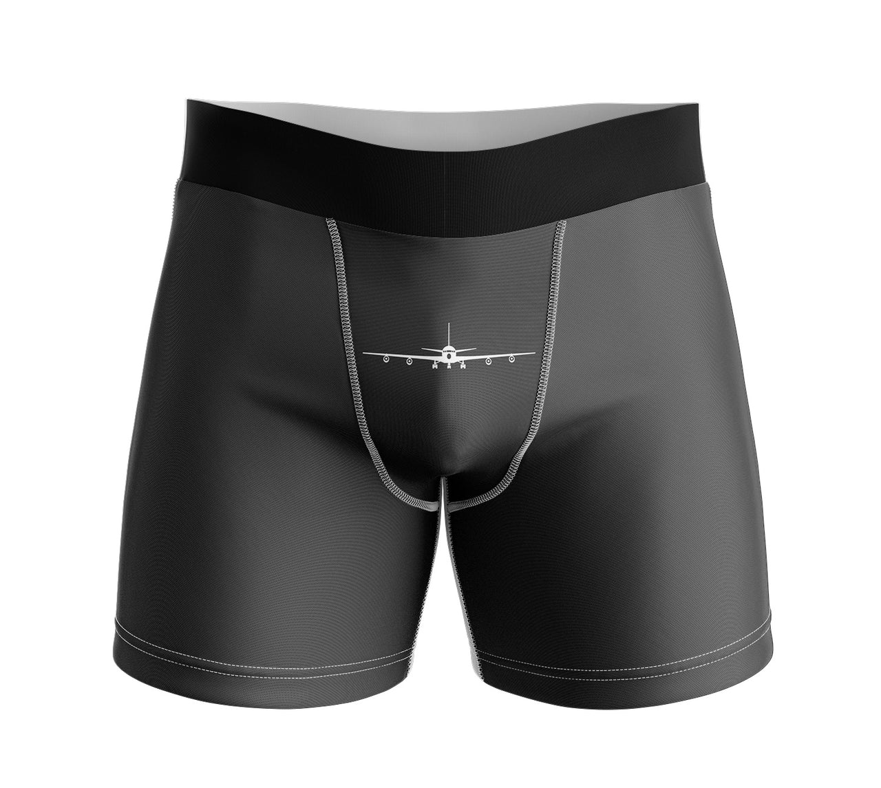 Boeing 707 Silhouette Designed Men Boxers