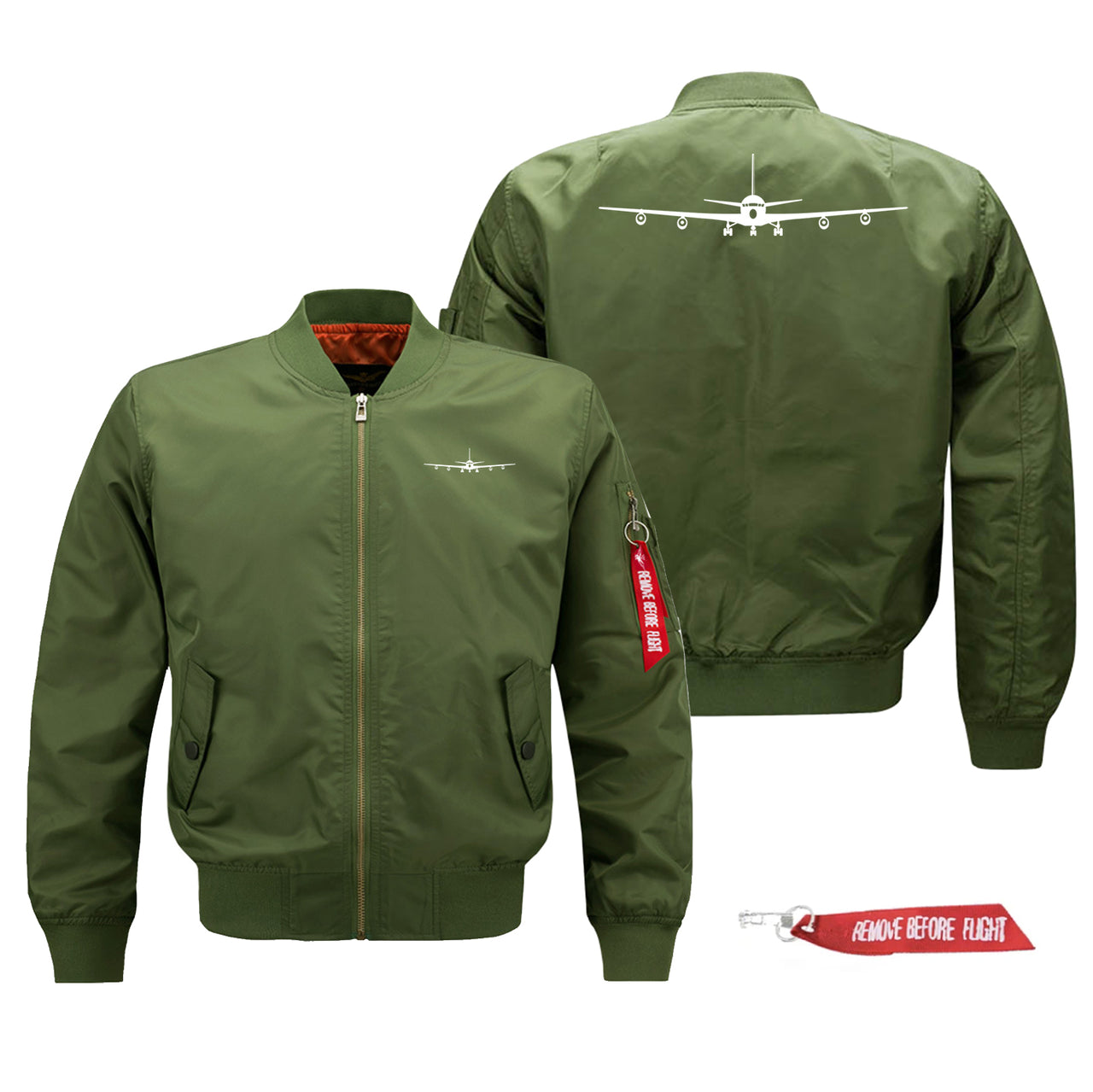 Boeing 707 Silhouette Designed Pilot Jackets (Customizable)