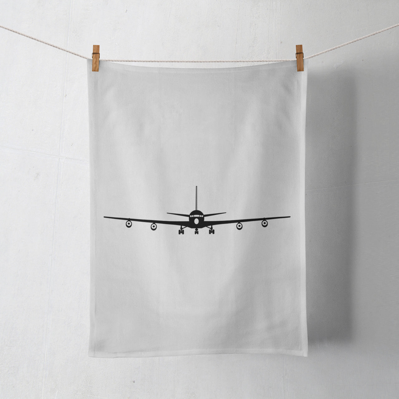 Boeing 707 Silhouette Designed Towels