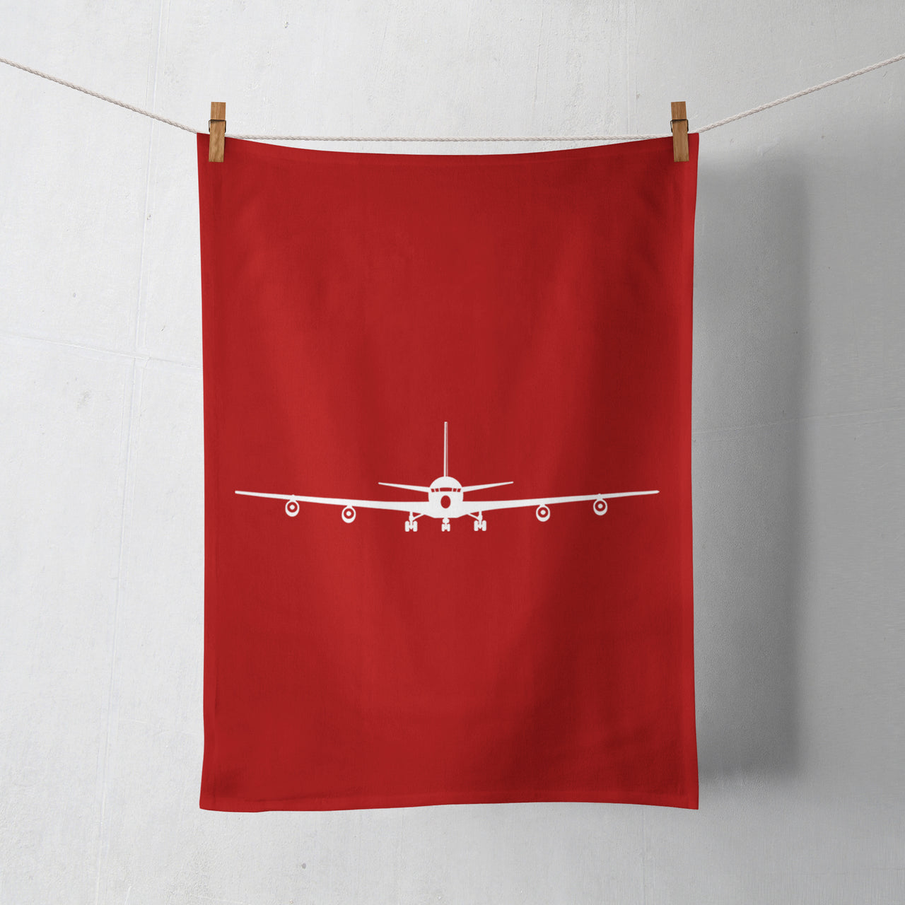 Boeing 707 Silhouette Designed Towels