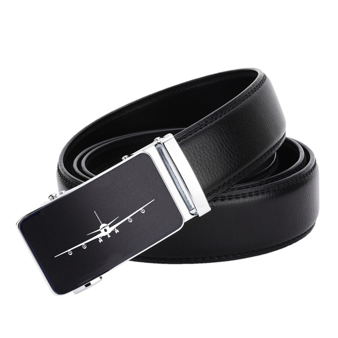 Boeing 707 Silhouette Designed Men Belts