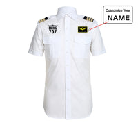 Thumbnail for Boeing 707 & Plane Designed Pilot Shirts