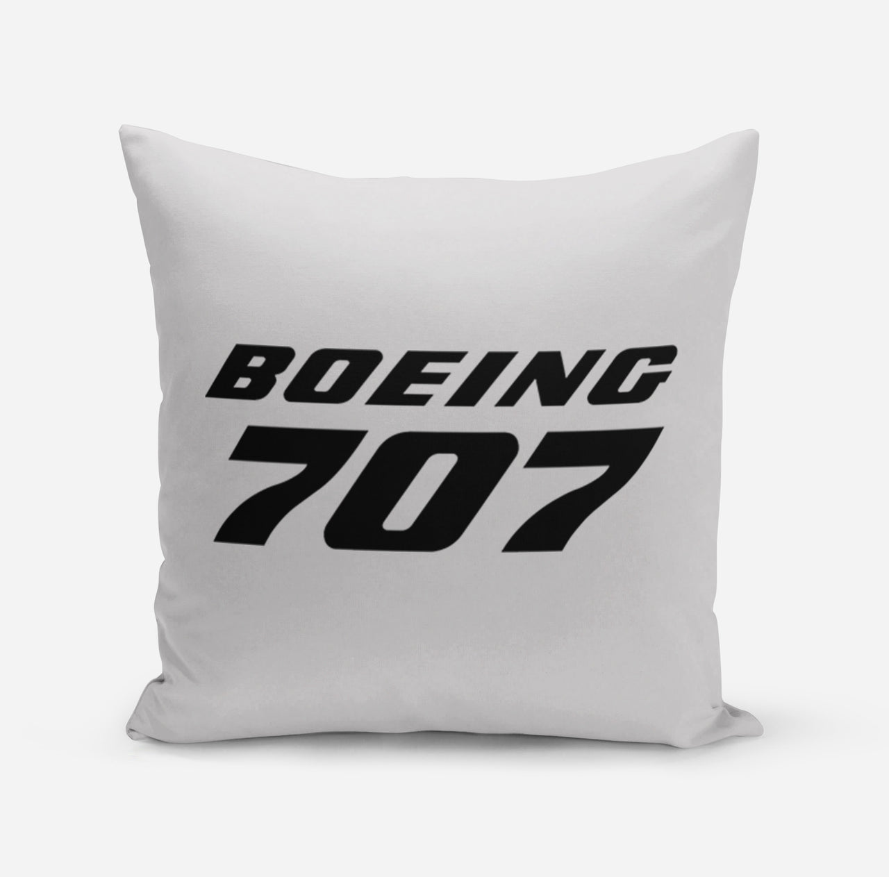 Boeing 707 & Text Designed Pillows