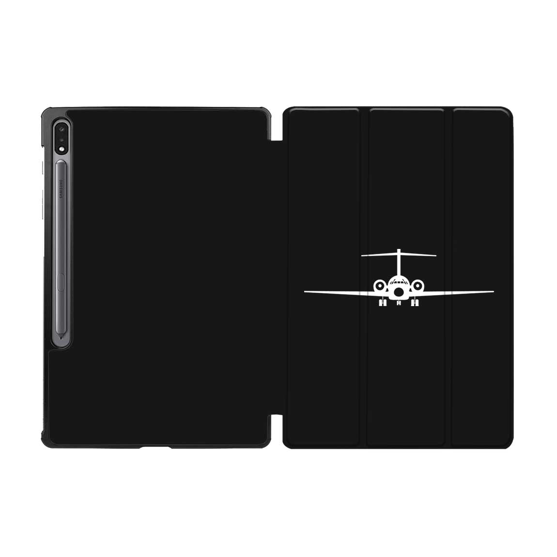 Boeing 717 Silhouette Designed Samsung Tablet Cases