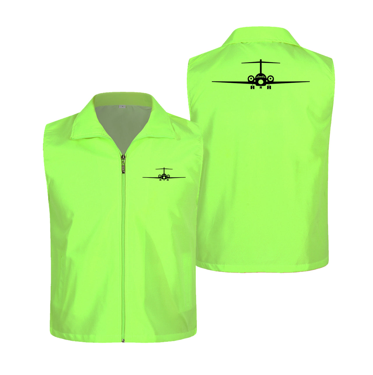 Boeing 717 Silhouette Designed Thin Style Vests