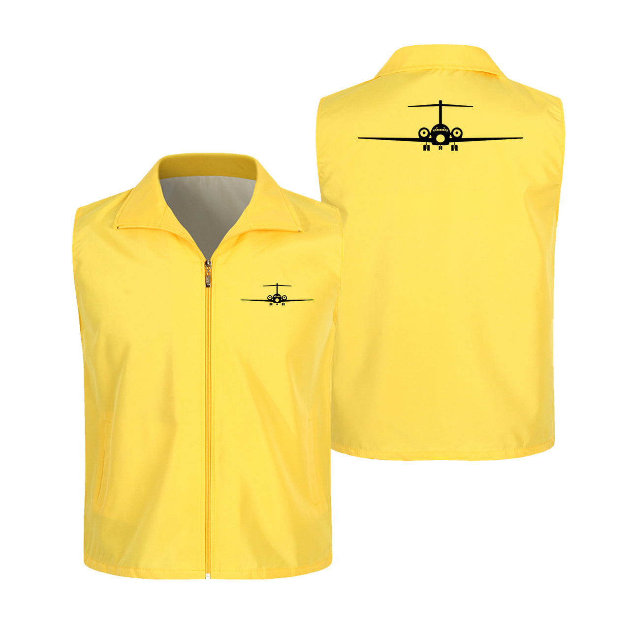 Boeing 717 Silhouette Designed Thin Style Vests